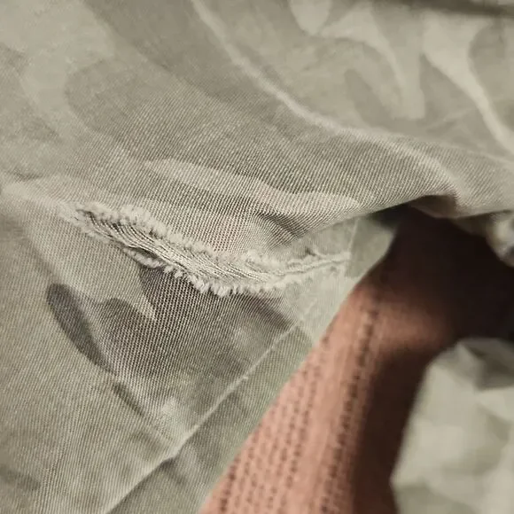 Old Navy Camo Shirt Jacket Lightweight S - Picture 10 of 10